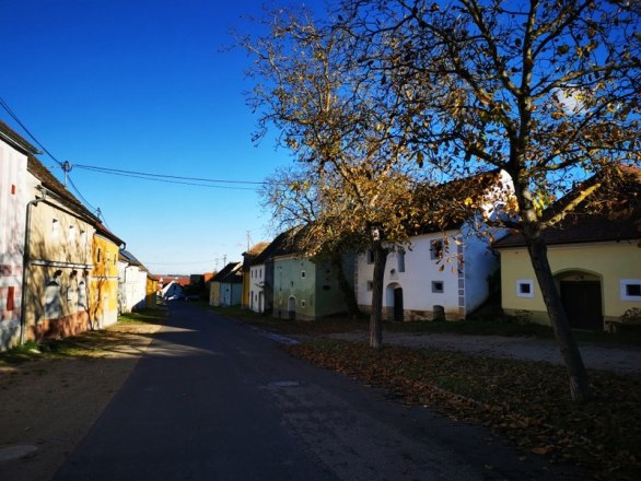 Sehenswerte Kellergasse Viehtrift in Straning, © Weinstraße Weinviertel