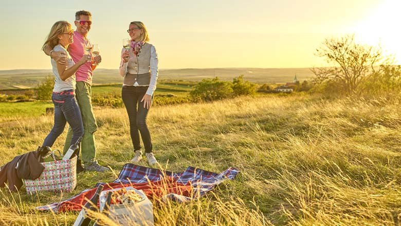 Picknicken in Schrattenthal, © Weingut Hindler